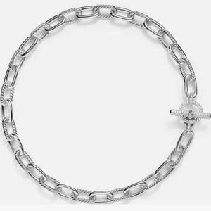 Elegant Silver Chain Necklace